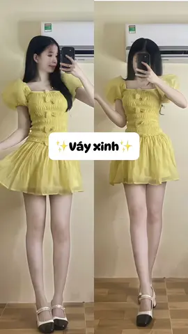 Tôn dáng xỉuuuu#reviewquanao #reviewvayxinh #vaydep #vaydepvayxinh #goclamdep #outfit #xuhuong #viral 