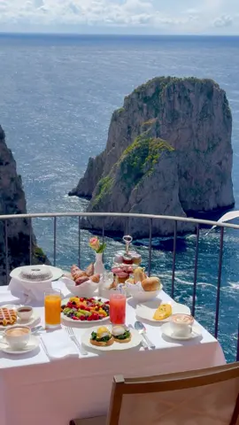 #colazione dei sogni al @Punta Tragara Hotel #capri #tiktok #breakfast #viral 