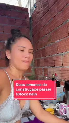 Duas semanas de construção Muito sufoco mas estou superado #construindominhacasa #asmr #cafe #fory #viral 