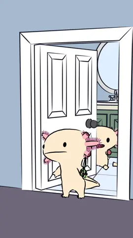 Fun fact: Axolotls are able to completely regrow their limbs, tail, gills, brain and heart in just a few weeks. 🦎✂️🦵Thank you @Chelsea Low for voicing the mom! #naturalhabitatshorts #naturalhabitat #naturalhabitok 