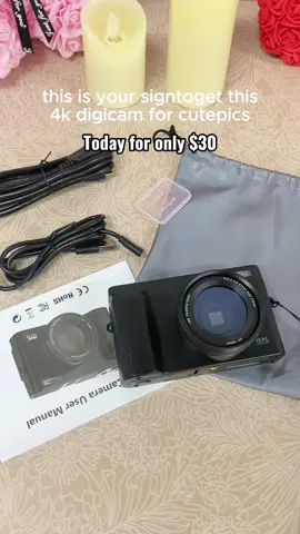 🌟 Capture Every Detail in 4K! 📸✨ Elevate your photography game with our 4K Digital Camera, perfect for both amateurs and pros! With 48MP clarity and 16X digital zoom, capture breathtaking photos and vlogs effortlessly. Its 180-degree flip screen makes it ideal for selfies and vlogging. #PhotographyLovers #VlogWithStyle#CreateAndCapture #VloggingEssentials#ProPhotography #TechSavvy