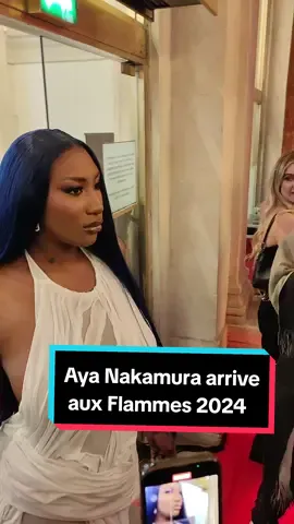 La reine @Aya Nakamura arrive aux @Les Flammes ✨ #LesFlammes2024 #LesFlammes #Aya #Ayanakamura #Reine 
