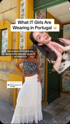 Replying to @Shanzeh Qureshi . What to wear for your Portugal outfits this summer! I cant wait for my vacation in Portugal this summer, and im starting to put together my portugal outfits. What are you brining for your portugal outfits that are vacation ready ☀️ IT Girl Euro Tour Series: ☀️ Paris: @Just Jess Ortiz  ☀️ Spain: @Just Jess Ortiz  ☀️ Italy: @Just Jess Ortiz  #greenscreen #portugaloutfit #europefashion #fashiontok #fashioninspo #outfitideas #SummerFashion #summeroutfit 