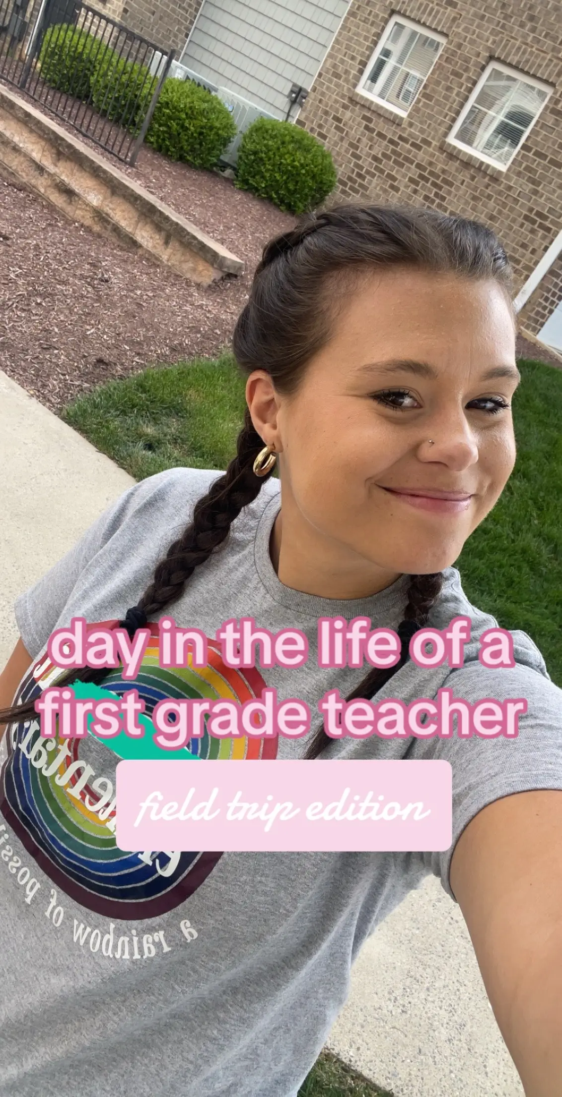 first grade went on a field trip to the local dairy farm today. come along with me 🐄🥰 #teacher #teachersoftiktok #teacherdayinthelife #1stgradeteacher #fieldtrip 