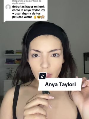 Respuesta a @regiliciousss tus deseos son ordenes✨🤍 decidi usar el modelo Stella de @Niumihair y creo que si logro el look  de Anya que buscabamos🥰 #anyataylorjoy #peluca 