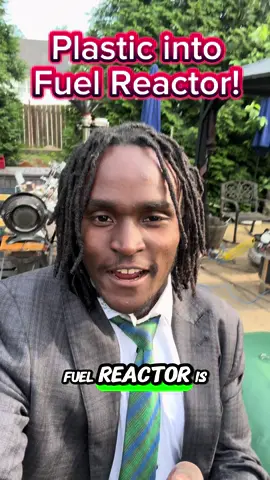 Plastic to fuel reactor works! #NatureJab #Pyrolysis #Science #Education #Cars #Gas #Fuel #Oceans #Plastic #FYP #ForYouPage