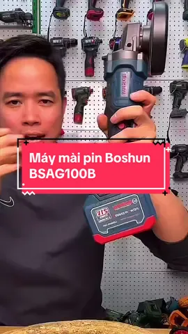 Máy mài pin Boshun BSAG100B #sơnreview14 #tiktokshop #maymaigoc #maycatcamtay #maymaipin #máymàicầmtay 