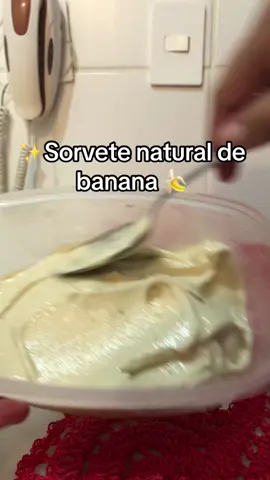 Gostou?😋👌🏽 #sobremesa #sobremesafácil #sobremesas #sorvetedebanana #sorvete #sorvetenatural #receita #receitasimples 