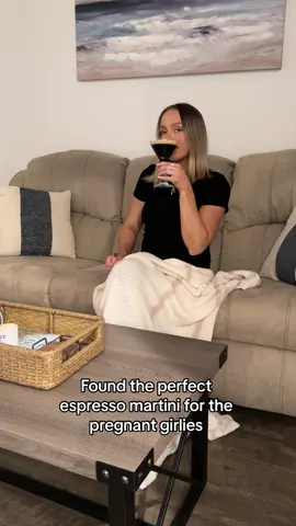 Just a little something to take the edge off 🕯️ seriously the best gift idea for your espresso martini loving friends! #espressomartini #tiktokshop #espressomartinicandle #homegoods #homedecor #pregnancyhumor #pregnantlife 