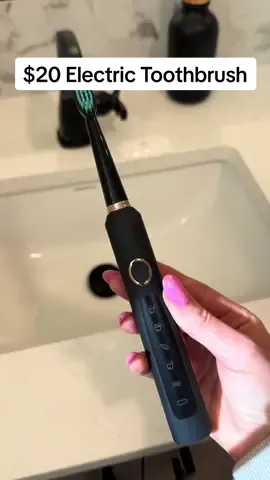 Cant believe this is only $20!! #electrictoothbrush #toothbrush #tiktokshopfinds 