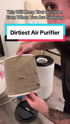 I cant believe how much dirt was in this Air Purifier by @Levoit_official . #cleanair #pure #healty #homeimprovement #Home #tiktokshop #fyp 