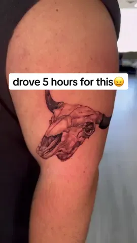 He actually won the giveaway #tattoo #tattooartist #tattooideas #fyp #foryou #tatted #forearmtattoo #skulltattoo 