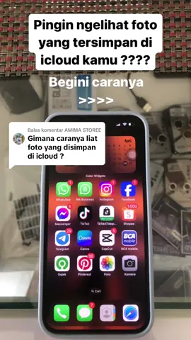 Membalas @AMIMA STOREE  Cara melihat foto yang sudah kalian simpan di icloud #tips #trick #tipsandtricks #iphone #fyp #viral 
