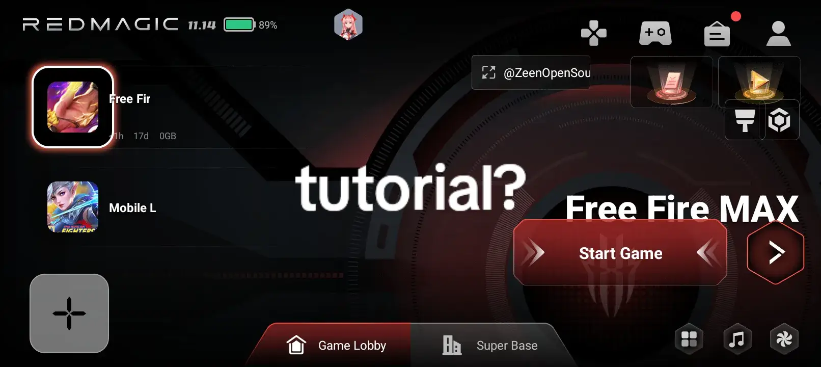 game booster red magic#redmagic #gamebooster #fyp #tutorial 