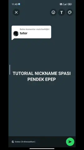 Membalas @matcha48jkt donee yakk versi spasi pendeknya 😁 #tutorial #nickname #epep #fypシ #fyp #4u #xyzbca #masukberanda #freefire #viral 