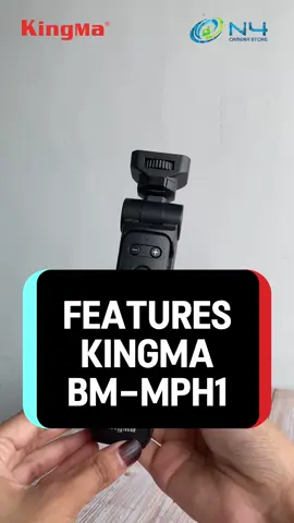 Unlock endless possibilities with the Kingma BM-MPH1! Discover its incredible features🔥🔥 #kingma #tripodmurah #wirelesstripodgrip #wirelessremotecontrol #tipsandtricks #tiktokviral #n4camerastore #fyp #forselfie #capture 
