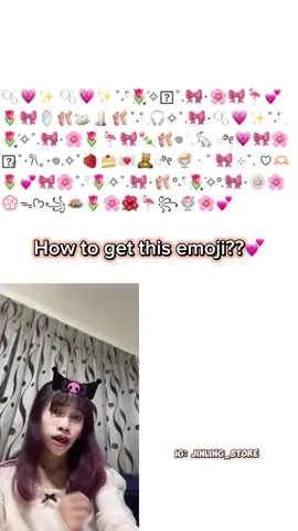 How to get this emoji 💗✨˚˖𓍢ִ໋🌷͙֒✧ IG: jinling_store @Dcorstation #fakesound #faketest #fakepicture #fakesituation #justsharing 