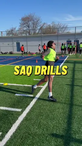SAQ Drills (Speed, Agility, Quickness) ▪️▪️▪️▪️▪️▪️▪️▪️▪️▪️▪️ SAQ drills are a great way to improve athletic performance!  TIP: Remember to always warm up before starting SAQ drills and to focus on proper technique and form throughout each exercise.#travelteam #Soccer #centralbrooklynsoccerclub #soccercoaches #brooklynsoccer #nyc #nycfc #nikesoccer #futbol   