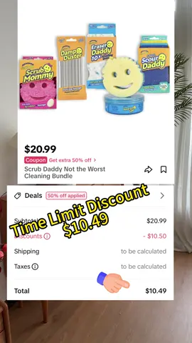 #scrubdaddy #CleanTok #cleaning #cleantiktok #bundle #deals 