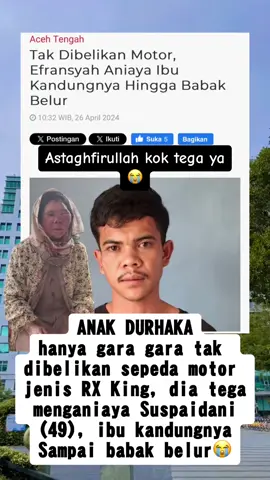 Sabar ya buk semoga cepat sembuh🤲