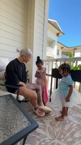 I had sweats on all morning they wouldnt stop trying to rip them off to see 😂  @Katie #tattoo #legsleeve #girlmom 