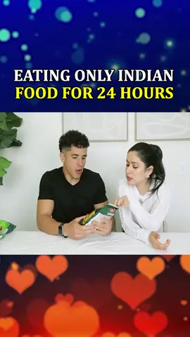 Eating ONLY INDIAN FOOD For 24 Hours - Part 4 #shortsty  #short  #thecanfamily9  #foryou