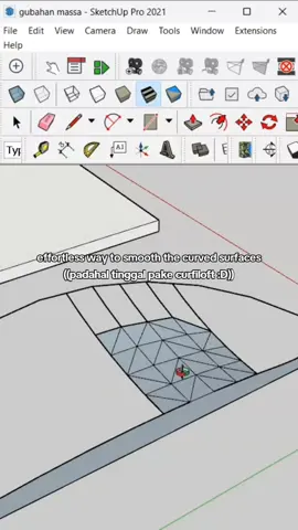 gak ngerti curfiloft bang 🙏🏻 #architecture #architecturestudent #sketchup #sketchuptutorial 