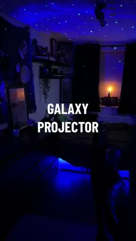 my room feels so cozy now🛌 #galaxyprojector #bedroomdecor #cosyvibes #galaxylamp #tiktokmademebuyit #fyp 