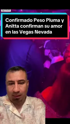 Peso Pluma y Anitta confirman su amor en las Vegas Nevada #fyp #viral #foryou #pesopluma #anitta #lasvegas #romance 