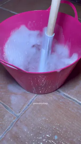 floor scrub with new watermelon fabuloso🍉💗 #CleanTok #scrubbing #satisfying 