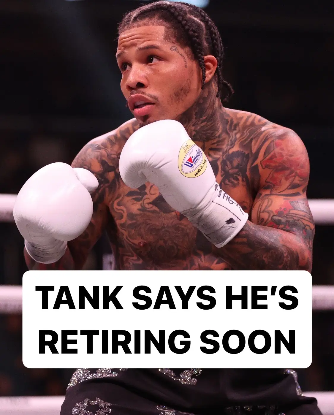 Tank says he’s done with boxing after this deal & Shakur responds 👀 #gervontadavis #shakurstevenson #boxing 