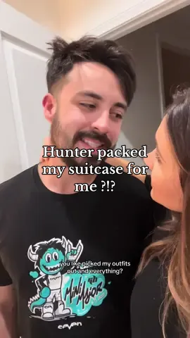 Are you kidding meeeeee 😭😭😭 #hunteranddevin #couple #husbandandwife 