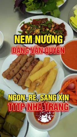 Tiệm nem nướng nổi tiếng xứ biển, chưa ăn là chưa đến Nha Trang đâu nhaaaaa #ongkinhnhatrang #nhatrang #dulichnhatrang #zoomapartmentnhatrang #zoomapartment #reviewnhatrang #nhatrangangi 