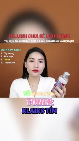 Hà Linh review  Klairs Supple Preparation Unscented Toner 180ml - Nước hoa hồng cấp ẩm Dưỡng Ẩm Da Skincare Dưỡng Da Mặt chia sẻ liệu trình trị mụn ẩn, mụn đầu đen, da sần sửi nhanh và hiệu quả!!!DA TRƠN LÁNG CHỈ SAU 2 THÁNG !!! #halinhreview #halinhofficial #trimunan #mundaudenmui #dasansu #trimunantoanhieuqua #tonerklairs