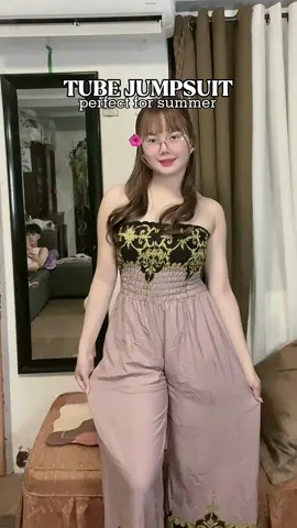 last part talaga ihhh 🤣 new design ladylin tube jumpsuit #jumpsuit #OOTD #fyp 