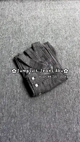 Suka banget sama Jumpsuit jeans celana abu yang muat di berat badan 38-80kg ini🌷 #jeans #vierlin #vierlinjeans #jeanshighwaist #jumpsuit #jumpsuitjeans #overalljeans #overall #wibgajian 