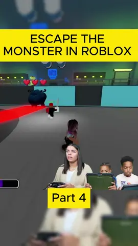 Part 4 ESCAPE THE MONSTER IN ROBLOX - The Prince Family Clubhouse #game #gameviral #theprincefamilyclubhouse #roblox