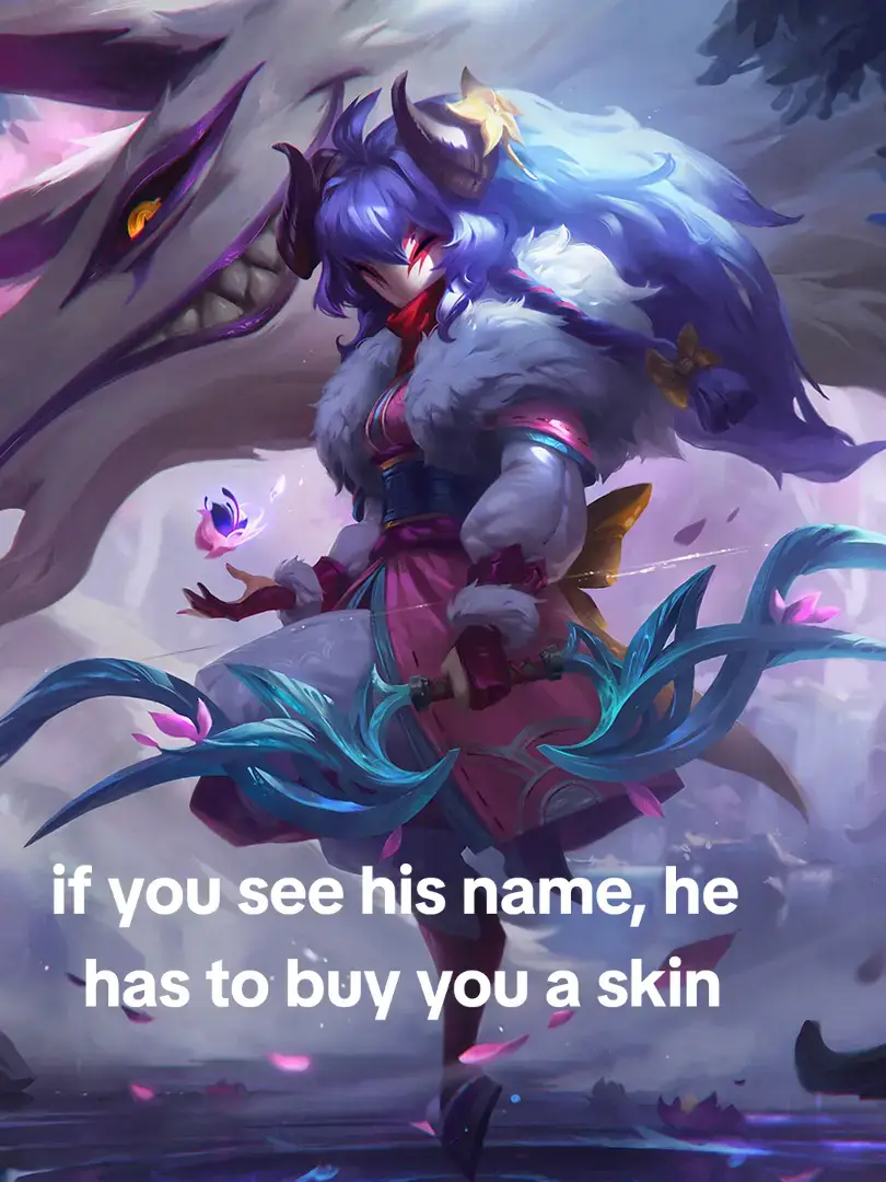 if his name isn't here, he owes you a matching skin ;) #leagueoflegends #riot #league #leaguetok #gamer #fyp #leaguetiktok #leagueoflegendsriotgames #skin 