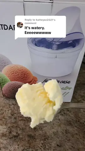 Replying to @katteyez2021 # if you want the ice cream to be harder than simply leave it in the ice cream maker for a little longer. #icecream #icecreammaker #Summer #homemadeicecream #icecreamrecipe #ttkshop #TikTokShop 