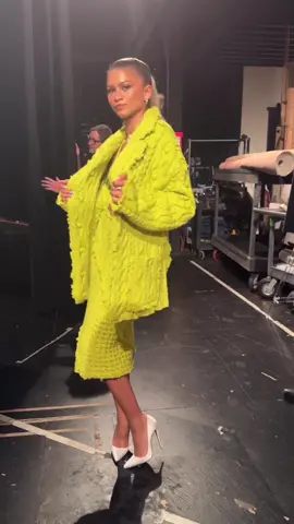 #Zendaya during the #Challengers movie press tour 2024, wearing #AlexanderMcQueen & #Louboutin heels💛#fyp #foryou #foryoupage #fy #viral #tiktok #trending #trend #selenaslamour #zendeechallenge #zendayaedit #zendayacoleman #zendayaedits #zendayaandtomholland #zendayafan #tomholland #timotheechalamet #challengersmovie #model #beauty #fashion #makeup