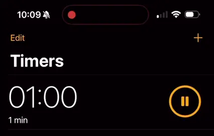 #timer #one #1 #min #minute #timer #time #clock #60 #6 #0 #sec #seconds #fyp #phone #iphone #app #digital 