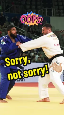 Sorry, not sorry! 👋🏼 #JudoTV #EuropeanJudo  #JudoZagreb2024 