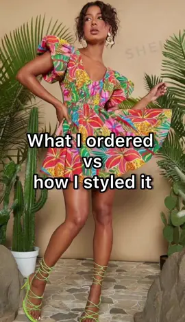 I found the perfect dress for a tropical getaway! 🏝️🌺@SHEIN @SHEINUS  Linked in my bio on IG  Use code “poshshe”  #SHEINforAll #saveinstyle #loveshein  #vacationvibes #outfitideas #over40fashion #beachvacationoutfits 