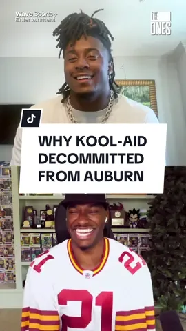 “Man, I don't want to be a part of that… I was a winner in high school.” Kool-Aid explains why he decommitted from Auburn 😂