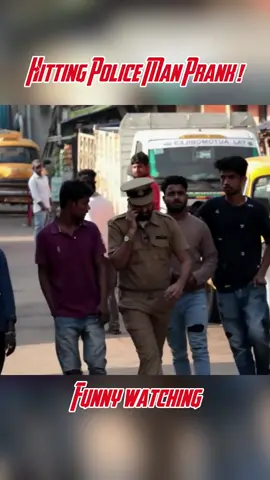 Hitting Police Man Prank ! #asmr #asmrtiktoks #asmrsounds #satisfying #asmrvideo #india #tiktokindia #funny 