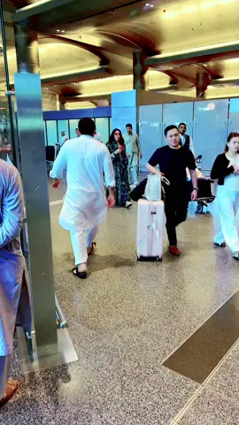 Welcome boss Allahamdullillah safely landed in Qatar #foryou #foryoupage #standwithkashmir #burhan_tv #viral 