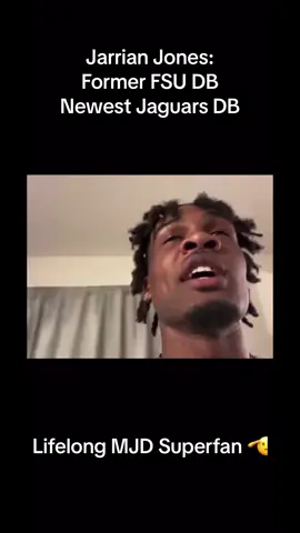 “What I remember is Number 32  coming through the A-Gap and running something over!” 😂 Jarrian Jones IS #DUUUVAL Made #fyp #jaguars #noles 🍢 #nfldraft 