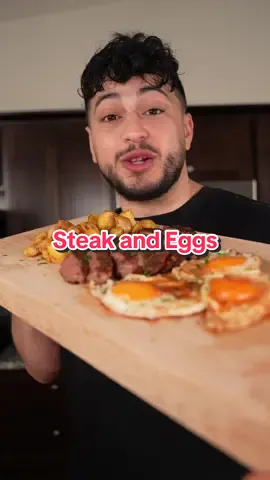Steak and Eggs 😮‍💨 #thegoldenbalance 