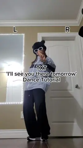 TXT - 'I'll see you there tomorrow' Dance Tutorial [mirrored+slowed] #txt #tomorrow_x_together #illseeyoutheretomorrow #kpop #dancetutorial @TOMORROW X TOGETHER 