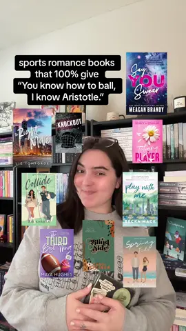 I love me a lil sports romance <3 #BookTok #sportsromance #collegeromance #footballromance #fakedating #hockeyromance #grumpysunshine #beckamack #rebeccajenshak #meaganbrandy #boyobsessedtrope #romancebooks #booktoker #BookRecommendations 